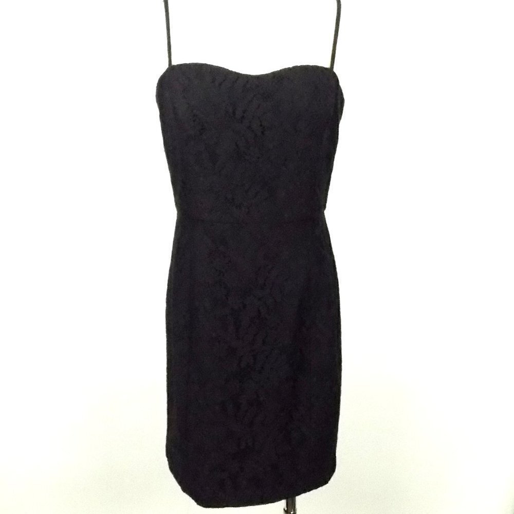 French Connection Midnight Lace Mini Dress